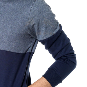 เสื้อสเวตเชิ้ตมีฮู้ดบล็อกสีสำหรับผู้ชายเสื้อสวมหัวแขนยาวลำลอง - Product Image 4