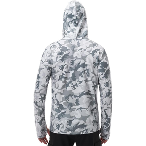 Camiseta de Camuflaje con Capucha y Protección Facial UPF50+ para Pesca, Deporte y Gimnasio, de Secado Rápido, con Logotipo Personalizado, Talla Estadounidense - Product Image 2