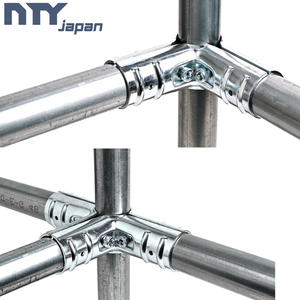 Composant de raccord de tuyau en métal robuste (pièce T-2) pour NTY-TA2 et TA3 – Conçu pour les tuyaux de 48,6 mm – Simple, robuste et polyvalent - Product Image 1
