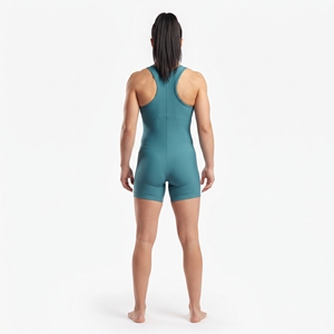 Camiseta Deportiva sin Mangas para Mujer, Color Verde Azulado, Transpirable, para Lucha Libre, Entrenamiento Atlético y Fitness - Product Image 2