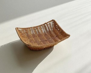 Eco Friendly Natural Rattan Serving Tray Best Quality Handmade Elegant Home Kitchen Serving <b>Storage</b> Tray - Product Image 6