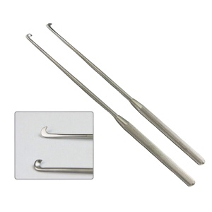 Juego de 2 Piezas de Cuchillo de Gancho para Artroscopia, Acero Inoxidable Alemán, Instrumentos Artroscópicos con Certificación CE, Manual - Product Image 1