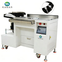 Machine de regroupement automatique de serre-câbles en nylon pour bureau avec alimentateur vibrant pour faisceaux de câbles