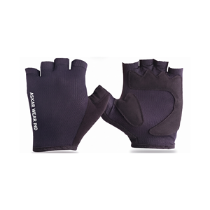 Guantes Deportivos Personalizados Unisex de Neopreno y Poliéster, Medios Dedos, Talla Ajustable para Entrenamiento, Levantamiento de Pesas y Gimnasio - Product Image 1
