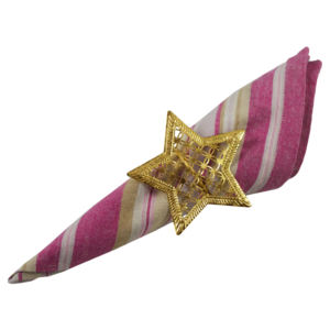 Anillo para Servilletas con Diseño de Mariposa Dorada, Porta Servilletas de Metal de Color para Decoración de Mesa de Comedor, Hotel y Restaurante - Product Image 5