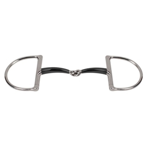 Sweet Iron Dee <b>Ring</b> Snaffle Horse Bit Single Joint Riding Bit for Equestrian Training - Product Image 2