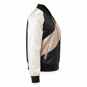 Chaqueta Bomber en Oferta, Chaqueta Bomber Personalizada para Mujer, Diseño OEM Personalizado, Manga Larga, Cálida para Invierno, Talla Adulto - Product Image 6