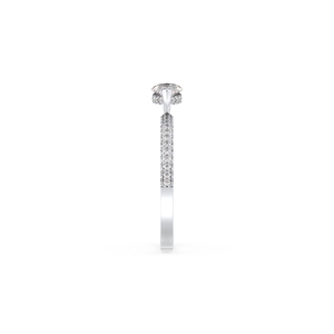 Bague solitaire pour femme REYES Custom Fine Jewelry, certifiée GRA, en argent sterling 925, coupe marquise, 1,43 ct, moissanite VVS. - Product Image 5