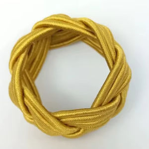 Anneau de serviette en rayonne dorée, Anneau de serviette marin, Porte-serviettes tête turque, Décoration de table - Product Image 1