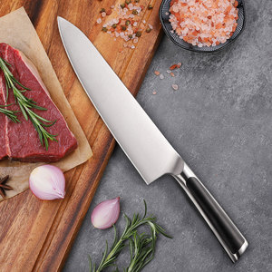 Stainless Steel Chef <b>Knife</b> with Ergonomic Handle for Kitchen Meat Vegetable Fruit and <b>Bread</b> Preparation - Product Image 6
