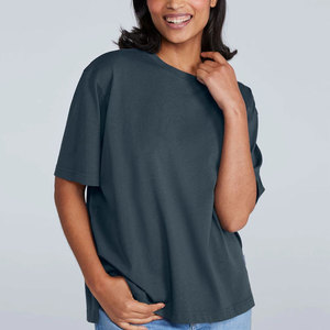 Camiseta Holgada de Moda para Mujer, Tejido Transpirable de Calidad, Corte Holgado, Estilo Moderno e Informal - Product Image 1