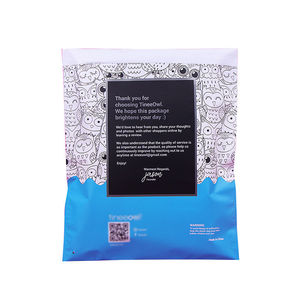 Bolsas de Correo Ecológicas Biodegradables de Poliéster con Asas, Impresas con Folleto Promocional para Envío Exprés, con Práctico Bolsillo - Product Image 6