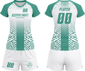 Uniforme de Voleibol SpikeStorm Pro, Kit de Voleibol AeroSpike Elite, ThunderHit Premium, 100% Poliéster, Sublimado, Completo - Product Image 1