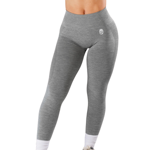 Leggings Deportivos de Cintura Media para Mujer, Sin Costuras, Moldeadores, para Gimnasio, Entrenamiento, Yoga, Compresión, Ropa Deportiva Activa - Product Image 1