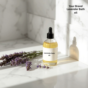 Huile de Bain Parfumée à la Lavande Longue Durée Marque Blanche Hydratante et Nourrissante pour Femmes et Hommes OEM/ODM MOQ 1000 pièces - Product Image 1