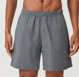 กางเกงขาสั้นกีฬาผู้ชายสำหรับฤดูร้อน เหมาะสำหรับออกกำลังกาย เทนนิส วิ่ง แห้งเร็ว ฟิตเนส ผ้าแคนวาสคอตตอน 100% ยืดได้สี่ทิศทาง สวมใส่สบาย - Product Image 2