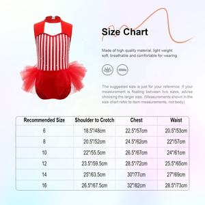 Traje de Maestra de Ceremonias de Circo para Niñas de 6 a 16 Años, Mono con Volantes, Body para Carnavales, Eventos de Disfraces, Baile Latino - Product Image 6