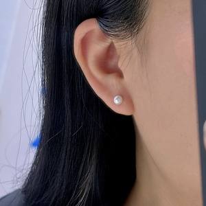 Pendientes de Perlas de Oro Natural Concentrado de 18K, 11-12mm, Superficie de Aceite con Brillo Fino, Casi Impecables, Joyería Atmosférica - Product Image 3