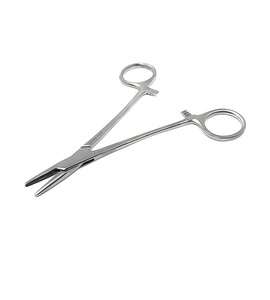 Medical Manual Stainless Steel Suture <b>Instrument</b> Needle Holder Driver for Dental Surgery Hospital and Clinic Use - Product Image 1