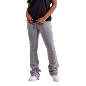 Premium Quality Women Flare Trouser Solid Color Stacked Sweat Pants Fitted Breathable And Comfortable <b>Stack</b> <b>Jogger</b> Pant - Product Image 1