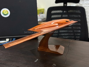 Modèle d'avion B-2 SPIRIT/B-21 RAIDER à l'échelle, artisanat en bois, modèle d'avion en bois sur mesure, taille personnalisée, artisanat en bois durable du Vietnam - Product Image 5