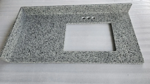 Granit blanc poli de Chine, coupé sur mesure, pour cuisines modernes, salles de bain, hôtels et comptoirs de sol - Product Image 5