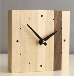 นาฬิกาแขวนผนังดิจิตอลทรงกลมนาฬิกาแขวนผนังไม้ทรงกลมขนาดใหญ่สำหรับตกแต่งบ้าน - Product Image 2