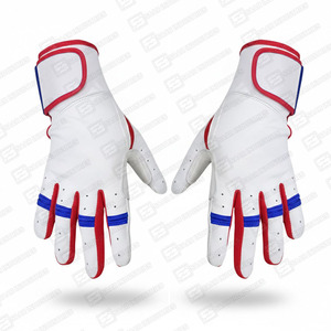 Gants de frappe de baseball et de softball professionnels réglables, confortables, respirants, légers, durables, en cuir de vachette Cabretta - Product Image 2