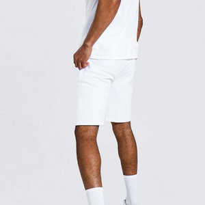 Ensemble 2 pièces pour homme, mode été, t-shirt en coton respirant et survêtement imprimé, tenue décontractée - Product Image 4
