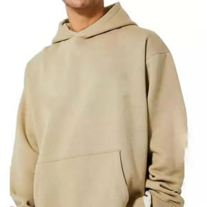 Chándal Ligero de Algodón 100% de Alta Calidad, Mangas Largas, para Uso Casual en el Gimnasio, Transpirable, Color Sólido, para Hombre - Product Image 3