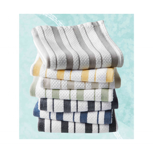 Meilleur Prix 100% Coton Brodé À La Main 18x28 180 GSM Biodégradable À Séchage Rapide Recyclable En Gros Golf Rougeâtre Torchons - Product Image 6
