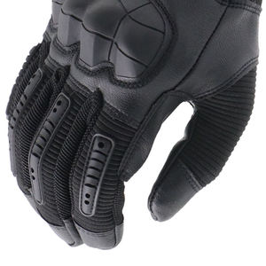 Fashion Motorcycle Men Touch Screen Leather Sheepskin Driving Winter <b>Gloves</b> For Warm - Product Image 5