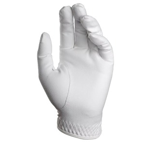 JNM SAFETY ถุงมือกอล์ฟผ้าสีขาวนุ่มมือขวาแบบเต็มนิ้วกันลื่นระบายอากาศได้สายรัดข้อมือแบบปรับได้สำหรับผู้ชายกีฬา - Product Image 4