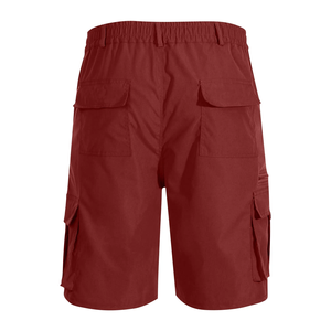 Shorts cargo pour hommes de haute qualité, couleur unie, grandes tailles, prix imbattable, design personnalisé, shorts cargo couleur unie pour hommes - Product Image 2