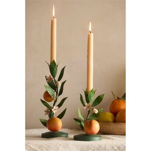 Wholesale Brass Leaf Candle Stand Metal Tree <b>Branch</b> Candlestick Holder Decorative Vintage Wedding Centertable Candelabras Holder - Product Image 5