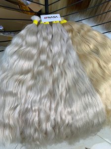 Extensiones de Cabello al Por Mayor, Cabello Natural Ondulado, Colores Rubio y Castaño Claro, Precio de Fábrica, Cabello Vietnamita 100%, Cutícula Completa Alineada - Product Image 6