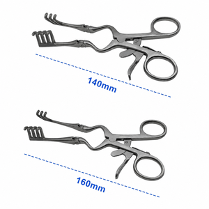 Weitlaner Retractor Wound Hooks 16 Cm 2x3 Blunt Prongs Surgical Spread Manual Power Stainless Steel Instrument Set SSI-SI-23651 - Product Image 4