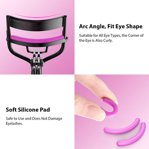 German Stainless Steel Eyelash Curler <b>Silicon</b> Pad Mirror Polish Wholesale <b>Tool</b> for Lashes Curls Beauty Care Curler for Women - Product Image 2