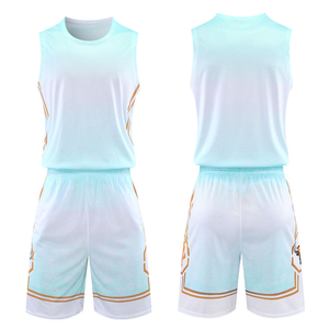Uniforme de basket-ball personnalisé fabriqué au Pakistan pour unisexe, prix bas, vêtements de sport simples, technique de sublimation, 100% polyester - Product Image 4