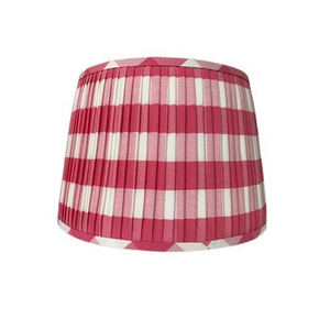 Décoration plaquée imprimée moderne faite à la main de tissu d'abat-jour d'Inde pour des couvertures légères d'intérieur - Product Image 3