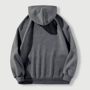 Sweat-shirt à capuche pour homme en coton épais, coupe oversize, avec logo imprimé motif couronne, 100% coton, style designer, ensemble de survêtement avec pantalon - Product Image 4