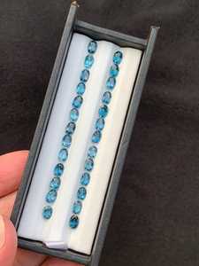 Gemas Zubeda, Topacio Azul Natural de Corte Ovalado, 2.00Ct, Piedra Suelta para Joyería, Proveedor Mayorista de Rajasthan - Product Image 3