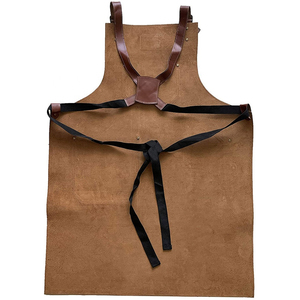 Delantal de Cuero Unisex al por Mayor con Bolsillos, Calidad Premium y Correas Ajustables para Uso en Restaurantes y Bares 2026 - Product Image 5