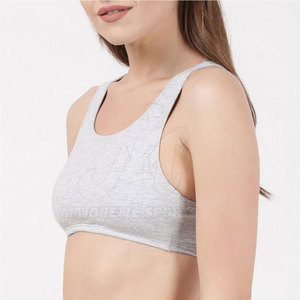 Soutien-gorge de sport personnalisé imprimé par sublimation pour marque à label privé, coutures haute résistance, équipement de performance - Product Image 3