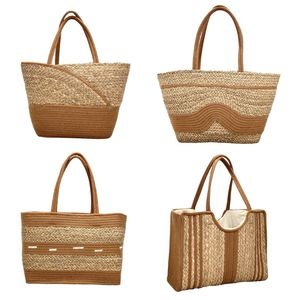Collection de sacs fourre-tout à rayures et pompons, tissés à la main, durables, de la marque SIERRA - Product Image 1