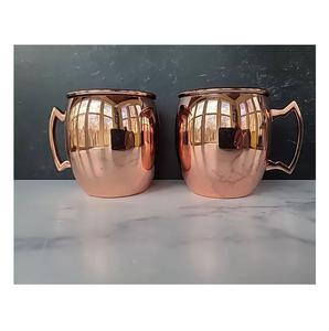 Mug en cuivre de style vintage de qualité supérieure pour accessoires de bar ou décoration intérieure et soirées cocktails, disponible à bon prix - Product Image 5