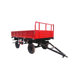 รถพ่วงพร้อมระบบยกไฮดรอลิกสำหรับขนส่งวัสดุก่อสร้าง - Product Image 4