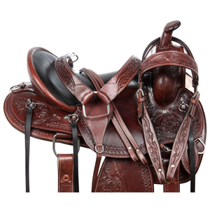 Nueva Silla de Montar Inglesa de Cuero Americano, Diseño Personalizable, Color a Elección, Alta Calidad, Duradera, Hecha en Pakistán, Logotipo Personalizado - Product Image 6