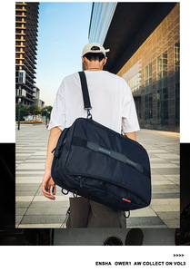 Haute qualité écologique étanche étudiant voyage sac à dos multi-fonctionnel compartiment pour ordinateur portable PVC sac d'école 36-59L capacité - Product Image 2