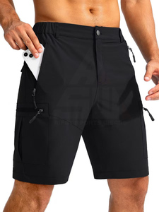 Shorts Cargo Homme Écologiques Multipoches Décontractés pour Randonnée Pêche Respirants Séchage Rapide en Toile Tricotée Confortables – Vente en Gros - Product Image 6